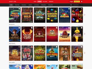 Jacks Casino games